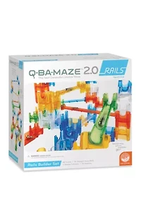 Q BA MAZE 2.0 Rails Builder Set Marble Run