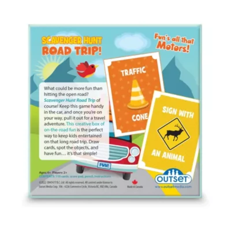 Scavenger Hunt Road Trip!