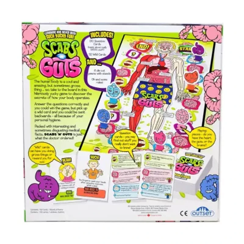 Scabs 'N' Guts - The Meducational Board Game