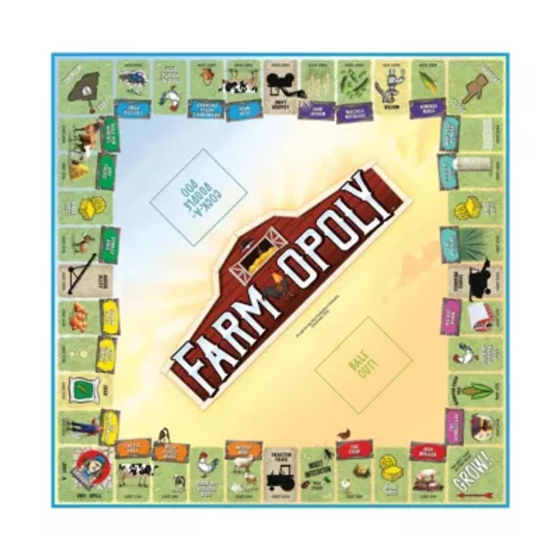 Farm-Opoly Board Game
