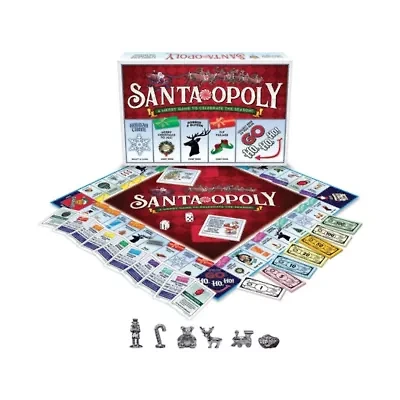 Santa-Opoly Board Game