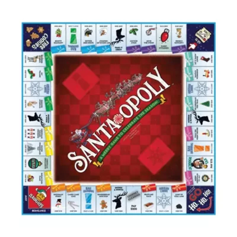Santa-Opoly Board Game