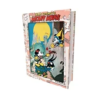 Walt Disney's Mickey Mouse Classic in "Ye Olden Days" 3D Lenticular Jigsaw Puzzle in a Collectible Tin Book: 300 Pcs