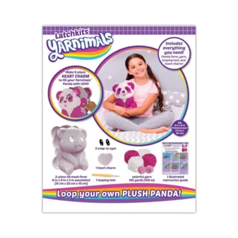 Latchkits Yarnimals - Panda