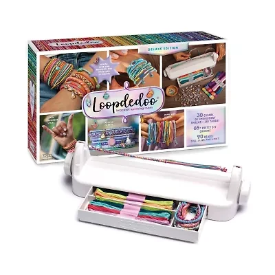 Loopdedoo Bracelet Spinning Loom - Deluxe Edition