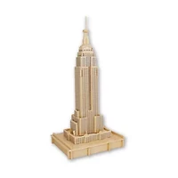 The Empire State Building Natural Wood Puzzle