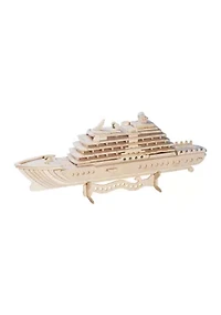 Luxury Yacht Wooden Puzzle