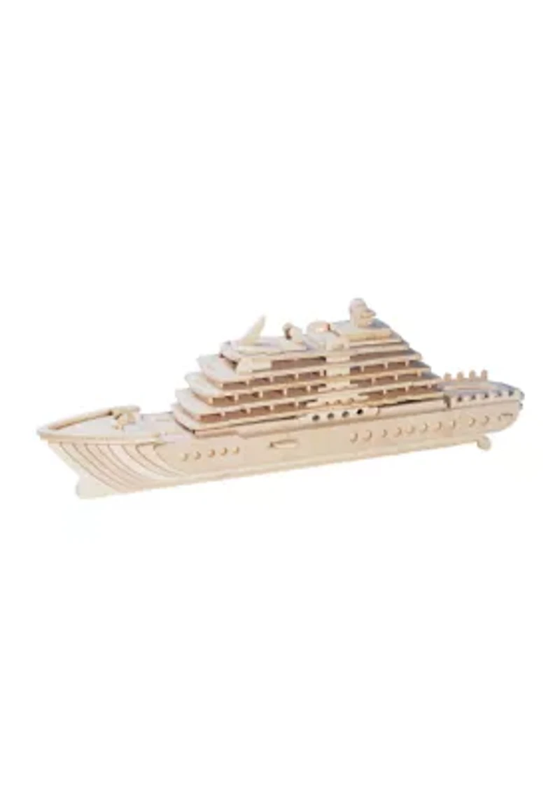Luxury Yacht Wooden Puzzle