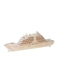 Luxury Yacht Wooden Puzzle