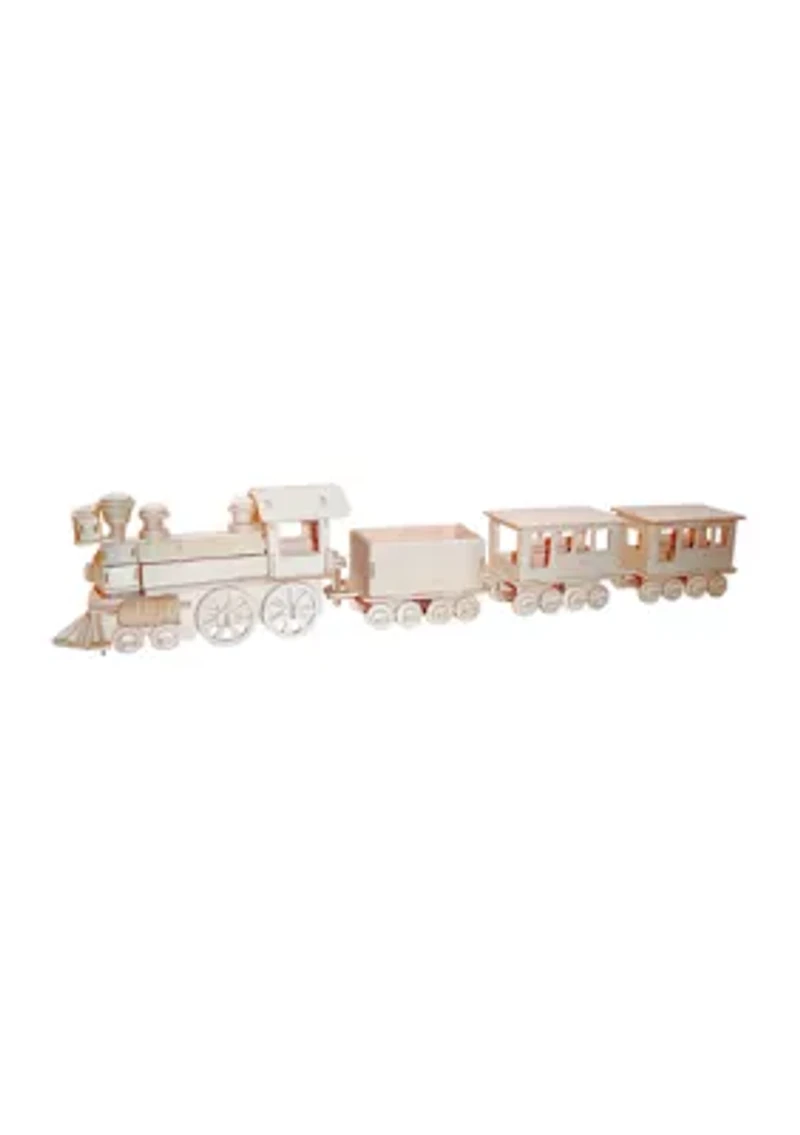 Train Wooden Puzzle