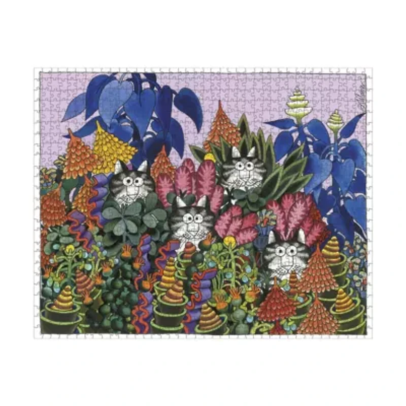 B. Kliban - Jungle Cats Puzzle: 1000 Pcs