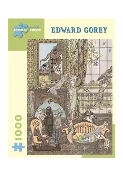  Edward Gorey - Frawgge Manufacturing Co. Puzzle: 1000 Pieces