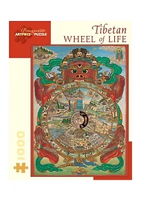 	  Tibetan Wheel of Life Puzzle: 1000 Pieces