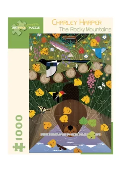 Charley Harper The Rocky Mountains Puzzle: 1000 Pieces