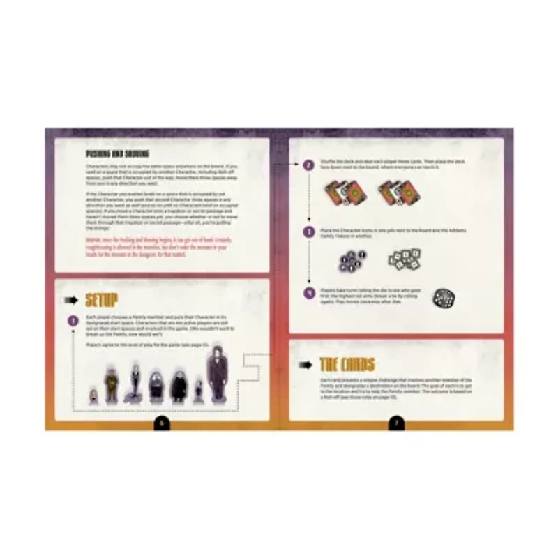 The Addams Family: A Delightfully Frightful Creepy Board Game