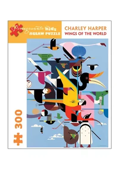 Charley Harper - Wings of the World Puzzle: 300 Pcs