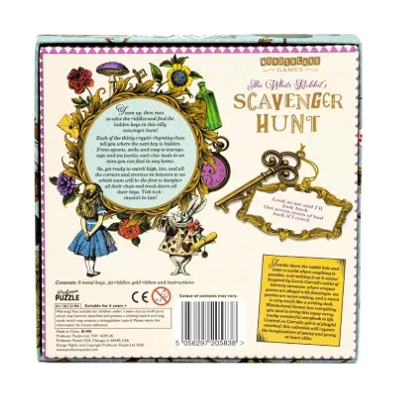Wonderland Games - The White Rabbit's Scavenger Hunt