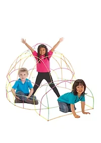 Straws & Connectors Neon - 300 Piece Set