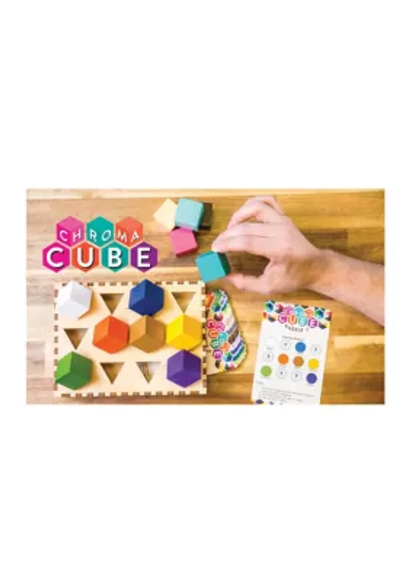 Chroma Cube Brain Teaser Puzzle