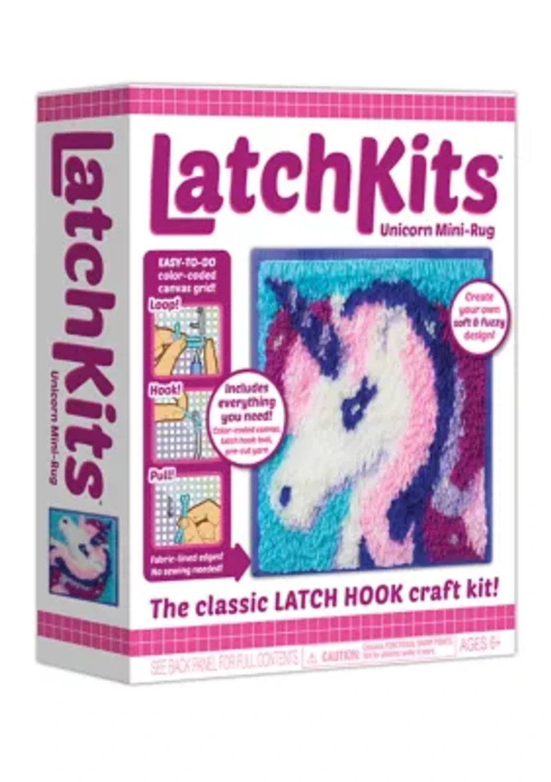 Unicorn Mini-Rug Craft Kit 