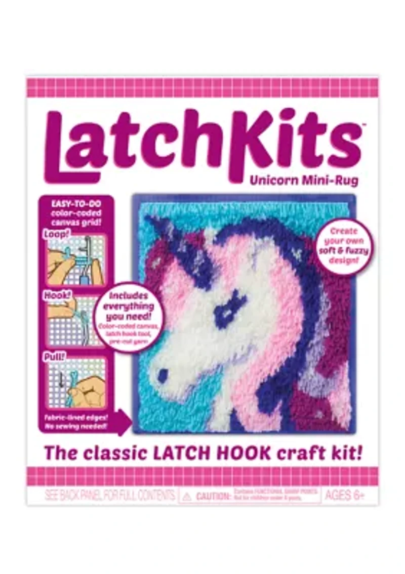 Unicorn Mini-Rug Craft Kit 
