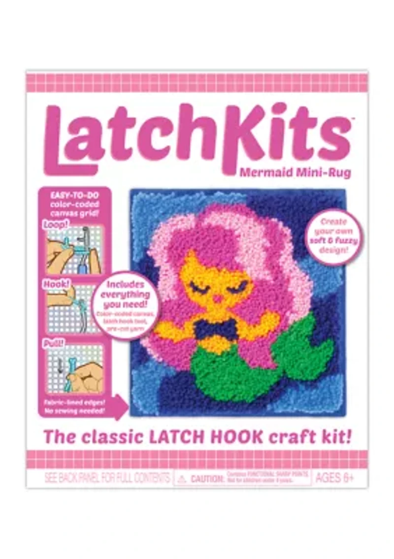 Mermaid Mini-Rug Craft Kit