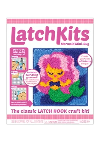 Mermaid Mini-Rug Craft Kit 