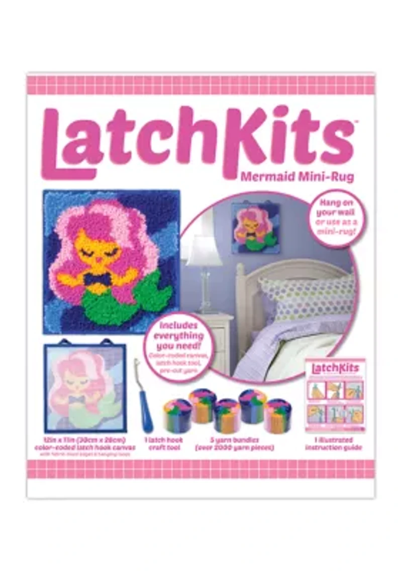 Mermaid Mini-Rug Craft Kit 