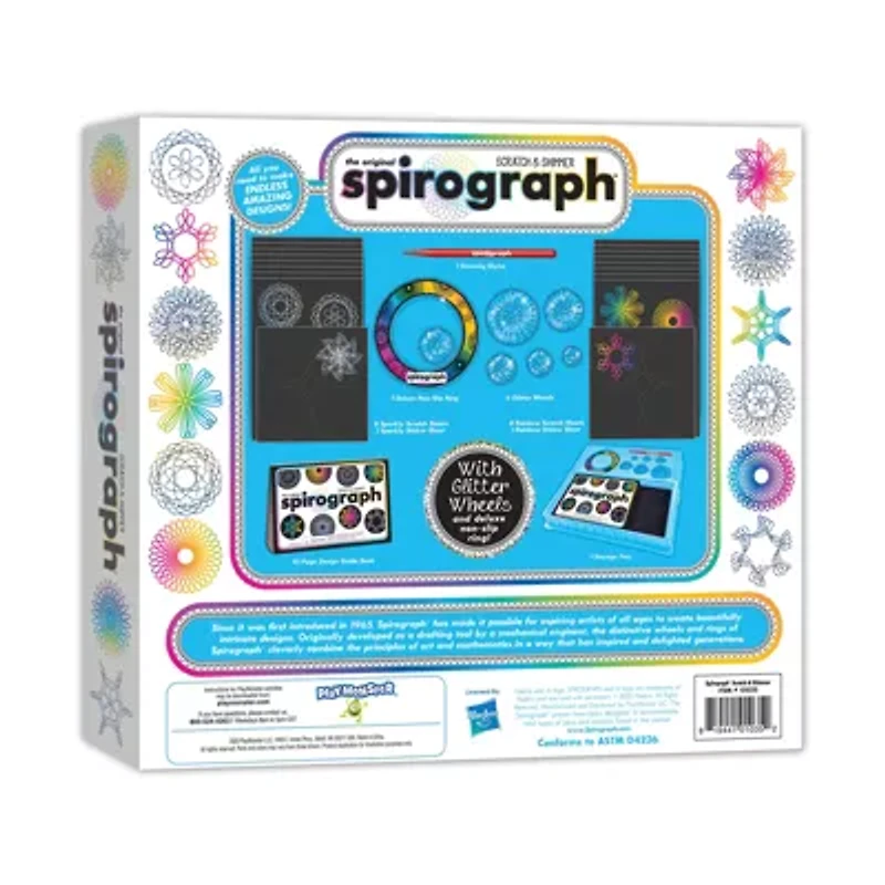 Spirograph Scratch & Shimmer