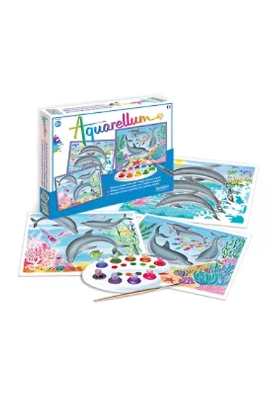 Aquarellum Large Craft Kit - Dolphins