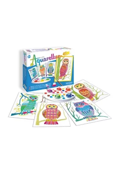 Aquarellum Junior Craft Kit - Owls