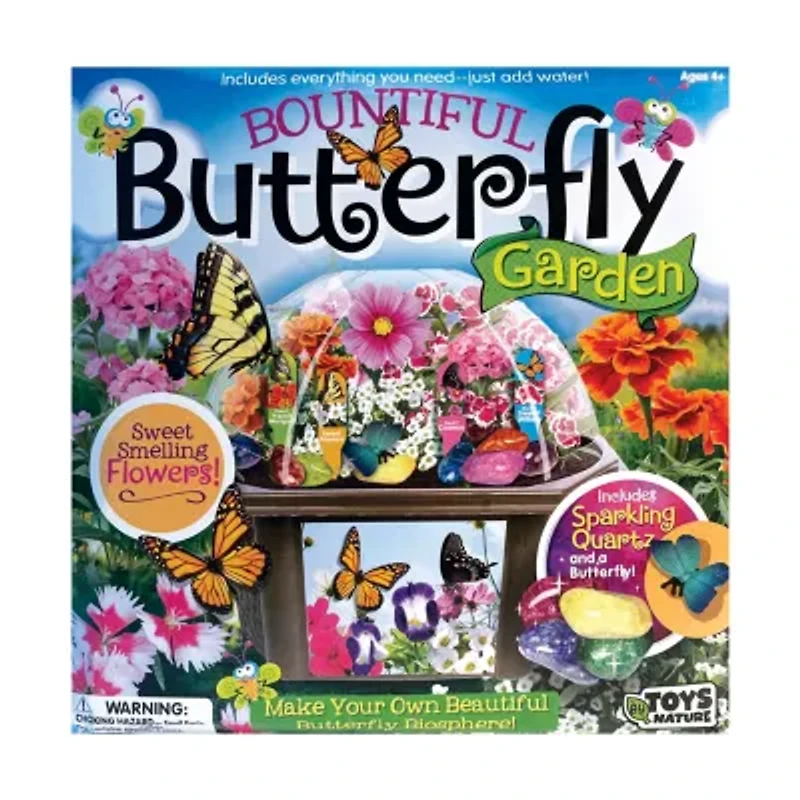 Biosphere Terrarium - Bountiful Butterfly Garden