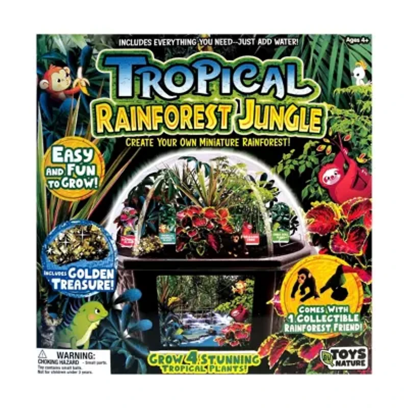 Biosphere Terrarium - Tropical Rainforest Jungle