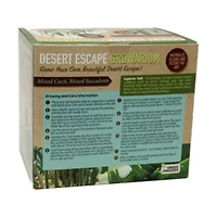 Double Sphere Glass Terrarium - Desert Escape Growarium