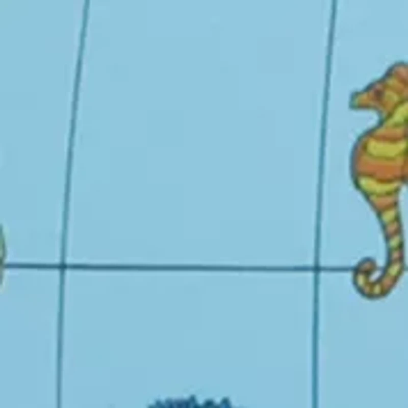 Animal Quest Giant Inflatable Globe and Game