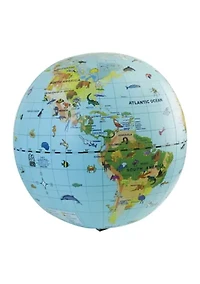 Animal Quest Giant Inflatable Globe and Game