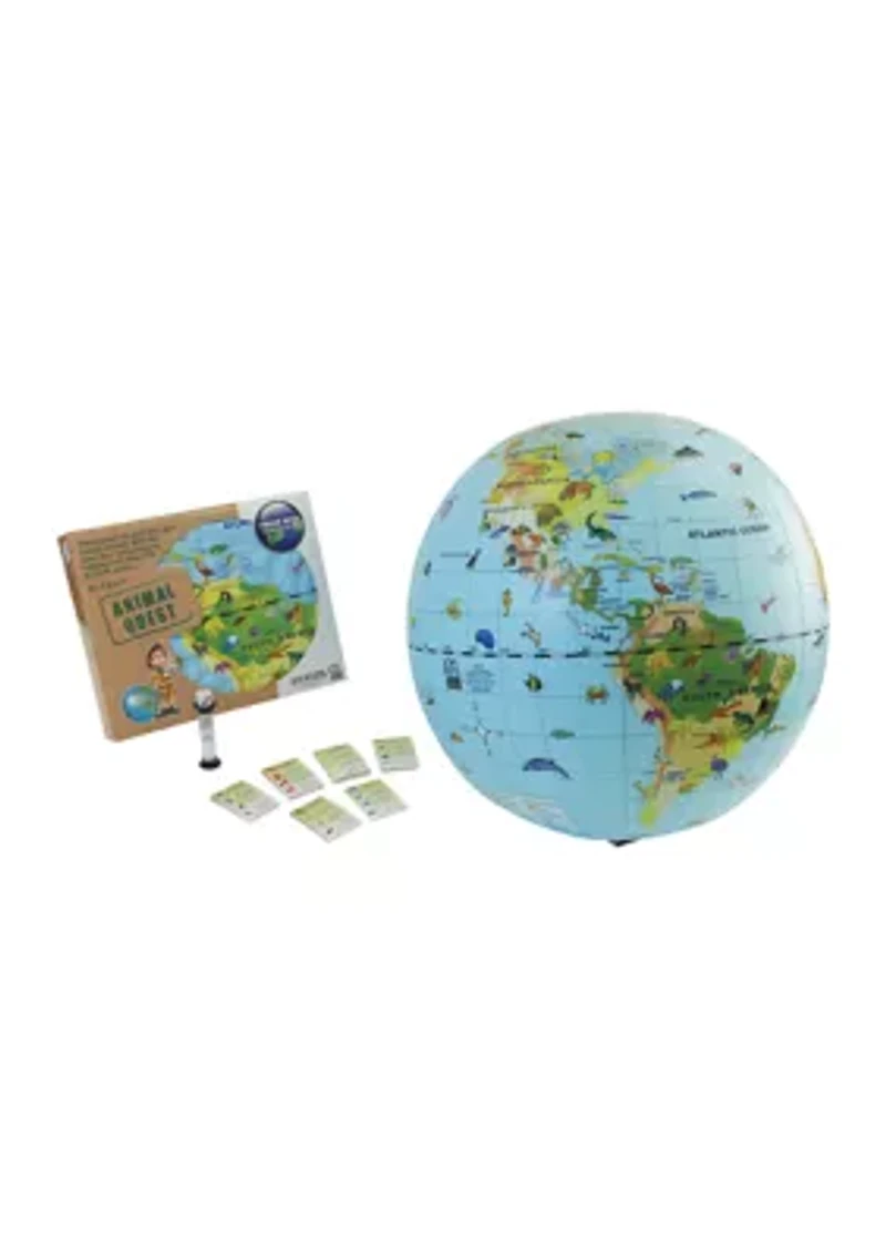 Animal Quest Giant Inflatable Globe and Game