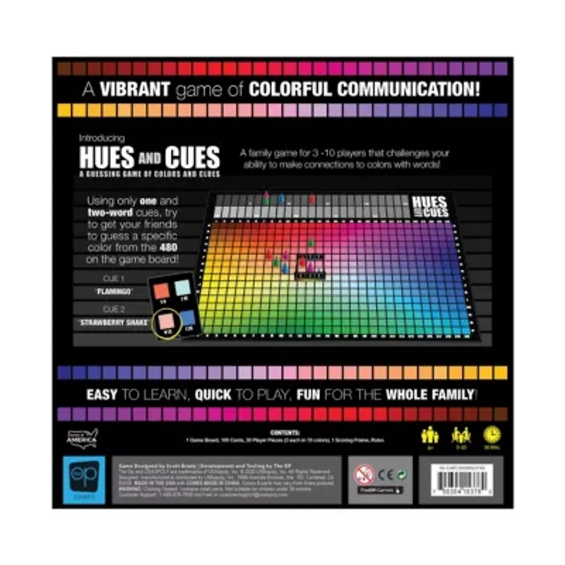 Hues and Cues - A Guessing Game of Colors and Clues