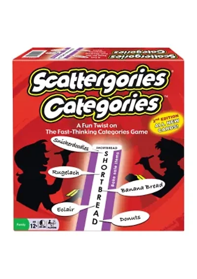 Scattergories Categories Family Game