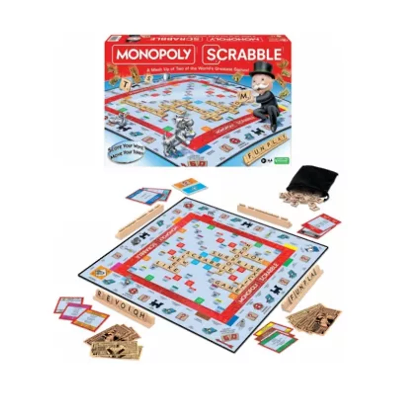 Monopoly Scrabble Game