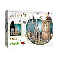 Harry Potter Collection - Hogwarts Castle - 2 3D Puzzles: Great Hall and Astronomy Tower: 1725 Pcs