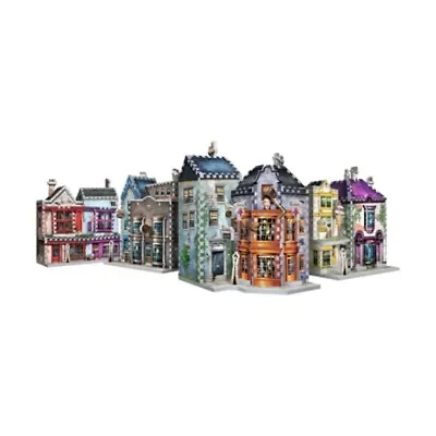 Harry Potter Diagon Alley Collection - Ollivander's Shop, Quidditch Supplies, Madam Malkin's, Weasleys' Wizard Wheezes: 1175 Pcs