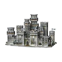 Game of Thrones - 2 3D Puzzles: The Red Keep and Winterfell: 1755 Pcs