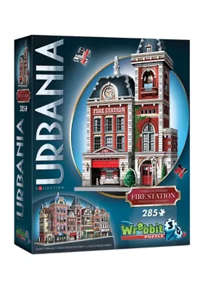 Urbania Collection - Fire Station 3D Puzzle: 285 Pieces