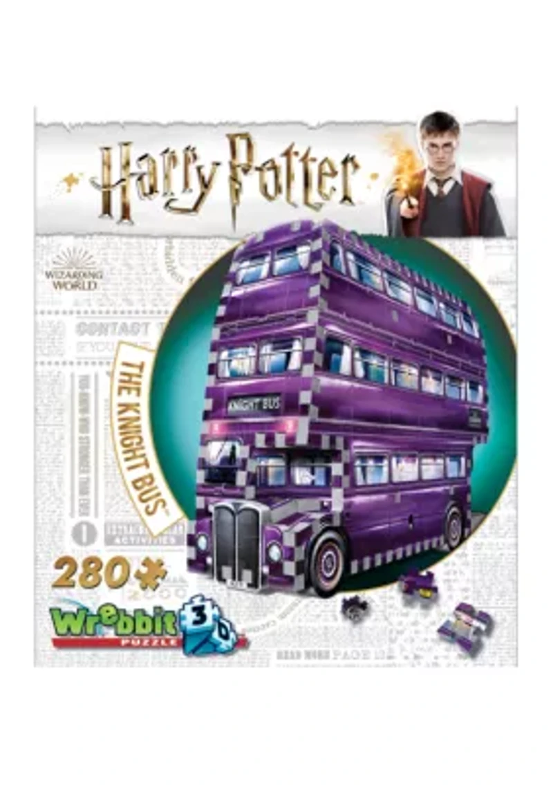 280-Piece Harry Potter Collection - The Knight Bus 3D Puzzle