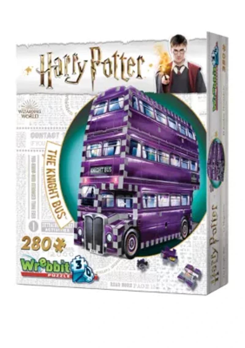 280-Piece Harry Potter Collection - The Knight Bus 3D Puzzle