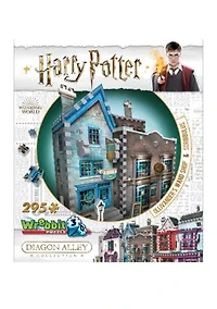 295-Piece Harry Potter Daigon Alley Collection - Ollivander's Wand Shop & Scribbulus 3D Puzzle