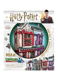 305-Piece Harry Potter Daigon Alley Collection - Quality Quidditch Supplies & Slugs & Jiggers 3D Puzzle