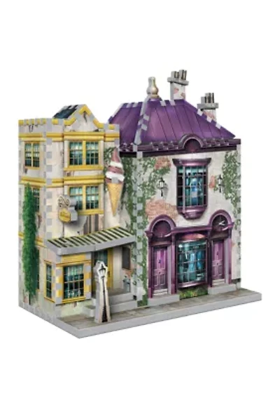 290-Piece Harry Potter Daigon Alley Collection - Madam Malkin's & Florean Fortescue's Ice Cream 3D Puzzle