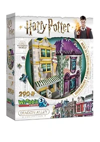 290-Piece Harry Potter Daigon Alley Collection - Madam Malkin's & Florean Fortescue's Ice Cream 3D Puzzle
